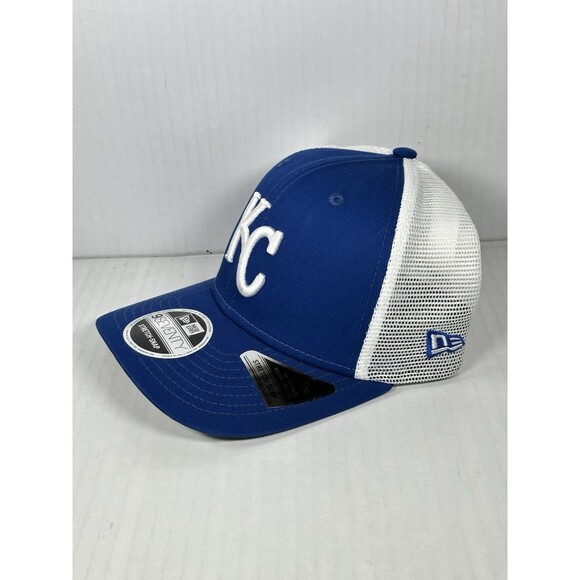 New Era Kansas City Roayls MLB 9SEVENTY Trucker Adjustable Stretch Snap Hat Cap - Picture 2 of 5